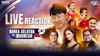 LIVE REACTION SEMIFINAL KAMI DATANG KOREA SELATAN VS INDONESIA AFC U23 ASIAN CUP 2024DEMAM BOLA [upl. by Elsilrac]