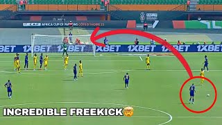 Former Man United Player BEBE scored a 40yard free kick goal for Cape Verde vs Mozambique [upl. by Janyte]