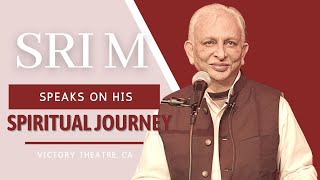 Speaking on His Spiritual Journey  Sri M  Talk at Victory Theatre  USA  April 2022 [upl. by Aiuqenehs]