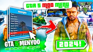 🔥GTA 5 MOD How To Install MENYOO Trainer In GTA 5  2024 ✅ [upl. by Elsbeth]