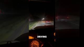 POV Watch What Happens When Semi Truck Passes A Car trucking [upl. by Ciccia]