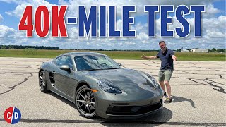 What We Learned After Testing a Porsche 718 GTS 40 40000 Miles  Car and Driver [upl. by Ahcila]