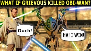 What If General Grievous Killed ObiWan Kenobi in Revenge of the Sith [upl. by Meneau]