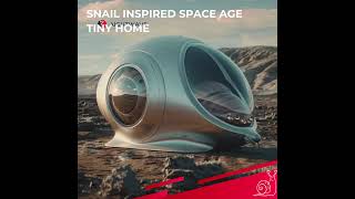 🌟🏡 Introducing the SnailInspired SpaceAge Tiny Home 🌟🏡 [upl. by Heise]