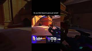 Hazard the new tank in overwatch just dropped 👁️👁️ overwatch2 overwatch [upl. by Quiteri42]