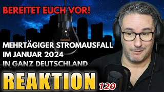 Mehrtägiger Stromausfall im Januar 2024 in ganz Deutschland erwartet Blackout SURVIVALPRO reagiert [upl. by Lewej]