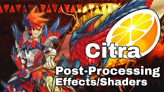 Citra Emulator Post Processing Effects Shaders Collection [upl. by Aimerej]