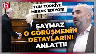 Erdoğan ile Bahçelinin dünkü görüşmesinde neler konuşuldu İsmail Saymazdan gündem olacak kulis [upl. by Sully311]