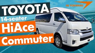 14seater Toyota HIACE Commuter 2018 Indepth review [upl. by Euqinommod]