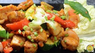 Stir Fry Fish in Hoisin Sauce  By Vahchef  vahrehvahcom [upl. by Alinna104]