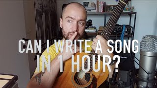 SONGWRITING CHALLENGE 1 HOUR TO WRITE A SONG [upl. by Dunston]