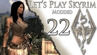 Lets Play Skyrim Modded  Ep 22 Red Eagles Sword [upl. by Udall]