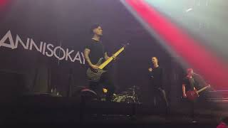 Annisokay  One Step Closer Linkin Park cover LIVE  Annexet Stockholm 9102024 annisokay [upl. by Ainegul93]