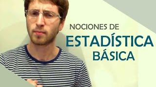 Ideas Informales de Estadística Básica  El Traductor [upl. by Burny180]