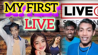 live  मेरा पहला लाईव  My first live  sangamsona manimeraj newvideo livestream funnyvideos [upl. by Sirrep]