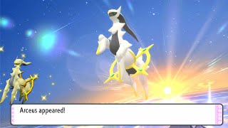 How to get ARCEUS in Pokemon BDSP and shiny Arceus [upl. by Safko]