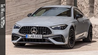 2024 MercedesAMG CLE 53 Coupe  Alpine Grey  Driving Interior Exterior [upl. by Ybhsa787]