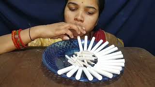 ONLY WHITE CHALK EATING 😌ASMR EATING WHITE CHALK BHUKKAD CHHORI [upl. by Winshell]