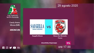 Saugella Monza  Bosca San Bernardo Cuneo  1 turno Supercoppa 2020 [upl. by Elo213]