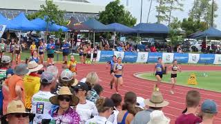 Ht2 100m U13 Girls ANQ Championships Mackay 23 September 2023 [upl. by Hemminger189]