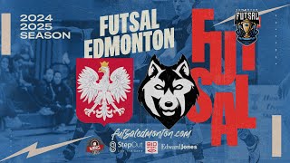 20242025 man  Edmonton Futsal League Serie A  Polska vs Wolves FC [upl. by Louanna]