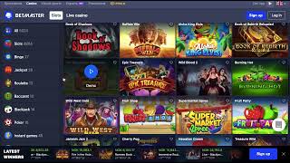 Betmaster Review  Online Sportsbook amp Casino Online  Bitcoin BTC [upl. by Manvell237]