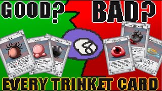 All Binding of Isaac Four Souls Trinkets Tier List2023 [upl. by Anirpas]