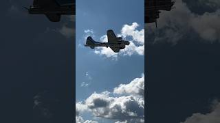 B17G Sentimental Journey taking off from Cleveland Hopkins [upl. by Emmons]