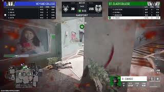 Keyano College vs St Clair College  NACE Call of Duty Super Conference Season Opener [upl. by Otanutrof]