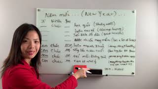 Learn to say Tết Lunar New Year wishes in Vietnamese  Chúc Tết Phrases Lì Xì [upl. by Seavir461]