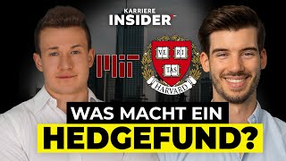 Physiker über Hedgefunds Harvard und 150kg Bankdrücken  Karriere Insider [upl. by Magnus37]