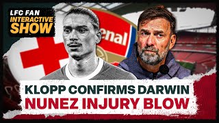 Liverpool Dealt Darwin Nunez Injury Blow  LFC News Update [upl. by Tesler]