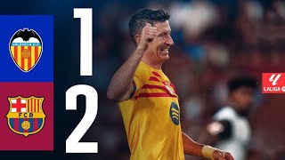 Valencia Vs Barcelona Highlights [upl. by Winson]