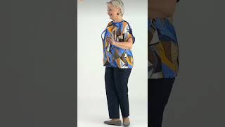 OUTFITS PARA MUJERES GORDITAS DE 50 A 60 AÑOS MODA ATEMPORAL fashion [upl. by Ardnuasak]