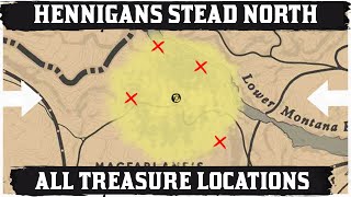 ALL Hennigans Stead North Treasure Location [upl. by Dedra988]