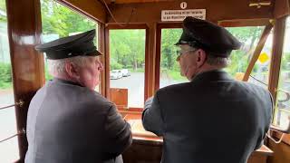 111 Jahre Strassenbahn Woltersdorf  FührerstandMitfahrt im Triebwagen Nr 2 Baujahr 1913 [upl. by Franky680]