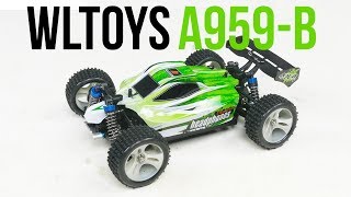 WLTOYS A959B 118 Scale 4WD 70KMh Buggy RC Car [upl. by Attela152]