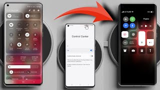 All SAMSUNG MOBILE  iOS Control Center 🔥iPhone Control center install All Galaxy mobile [upl. by Ttekcirc]