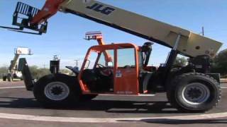 Product Review JLG G1055A Telehandler Part 1 [upl. by Retsev25]