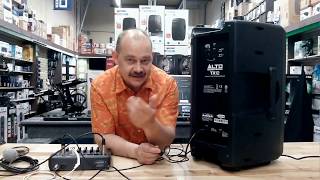 Review of the ALTO TX12 and TX15 600 Watt 12inch 2Way Active Powered Loudspeaker [upl. by Dumm]