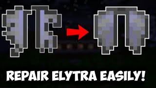 How to Repair Elytra in All Editions EASY TUTURIAL [upl. by Nosmirc481]