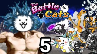 The Battle Cats  Cats of the cosmos 5 Final vs el gato dios god cat atack [upl. by Idnek]