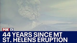 Remembering the Mount St Helens eruption 44 years later  FOX 13 Seattle [upl. by Sikko]