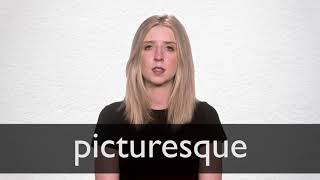 How to pronounce PICTURESQUE in British English [upl. by Gautious]