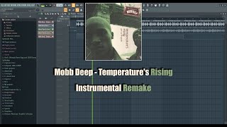 Mobb Deep  Temperatures Rising Instrumental Remake [upl. by Merci997]