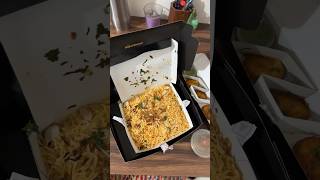 Behrouz Biryani behrouzbiryani biryani foodvlog foodie foodlover foodshorts foodblogger love [upl. by Aikemal]