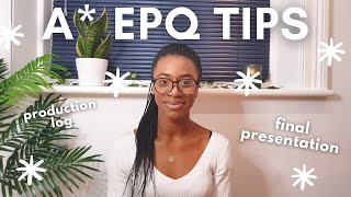 how to get an A in epq 🌿 epq tips [upl. by Atiraj]