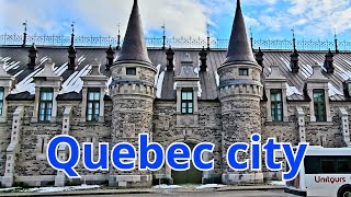 Walking in Quebec city  Armoury  Plains of Abraham  Tour 2023 UHD [upl. by Shaff]