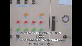 Sistemas de Ozonizacion Para Lavanderias Industriales [upl. by Ytte]