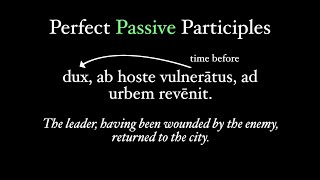 Perfect Passive Participles [upl. by Artimed]